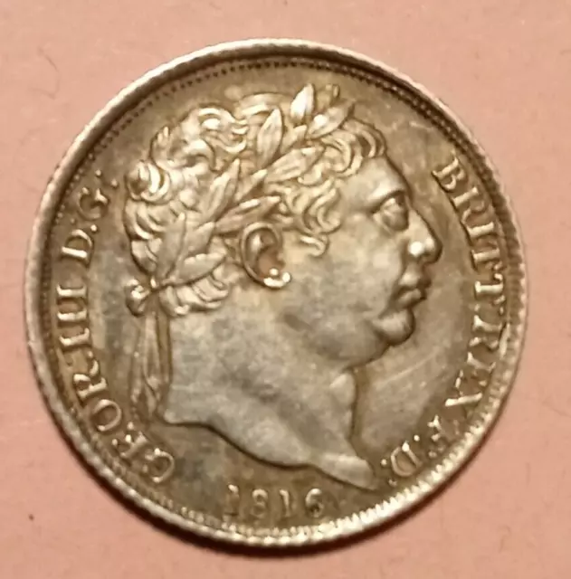 Großbritannien Sixpence George III 1816