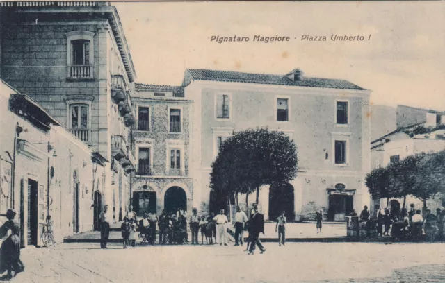 Np2624 - Pignataro Maggiore Caserta - Piazza Umberto I Non Viaggiata