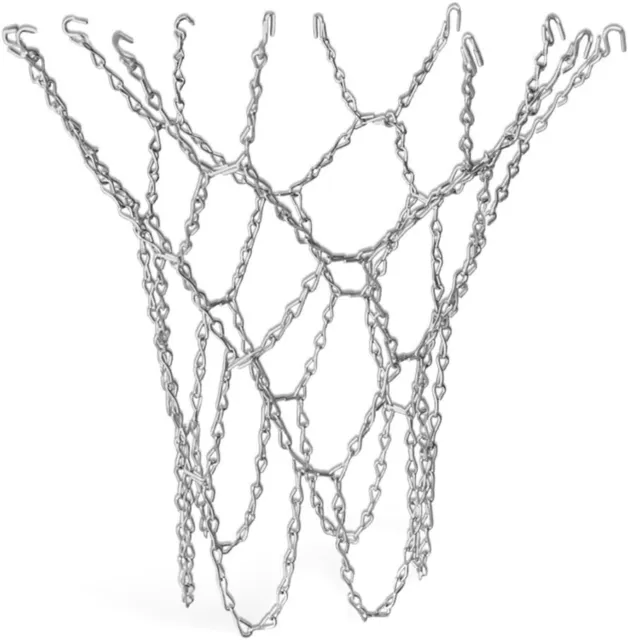 TRIXES Basketball Chain Net NEW Heavy Duty Replacement Basketball Net S Hooks