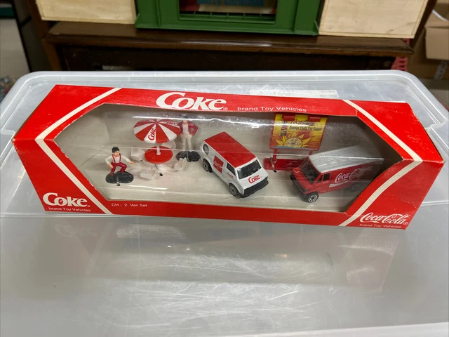 COCA COLA CH-2 Van Set pubblicitaria Coca Cola
