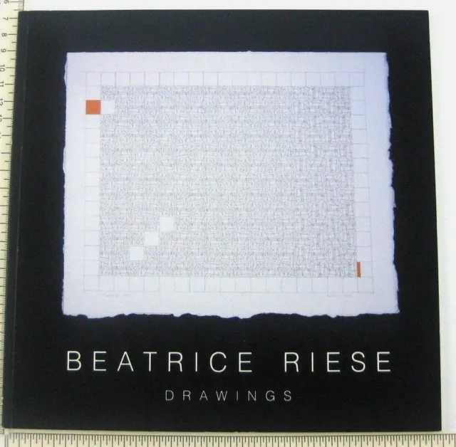 1990s Beatrice Riese Drawings Abstract Art Exhibition Catalog New York Vintage