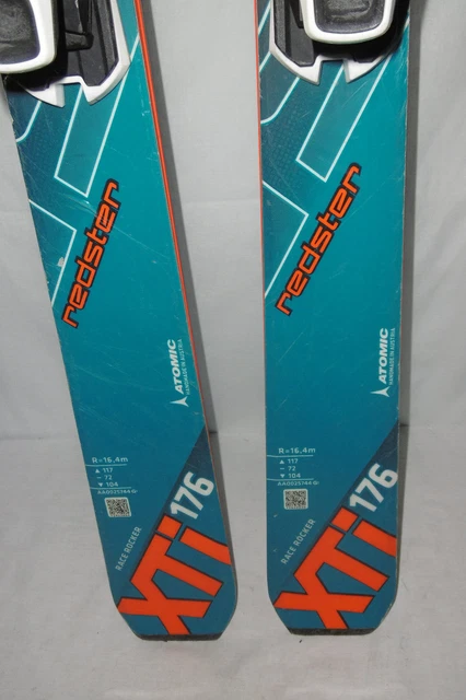 Atomic " Redster Xti " Top Ski Race Carver + Bindung 176 Cm 3