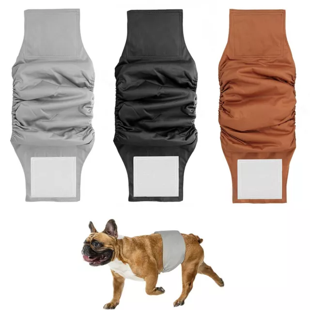 Male Dog Puppy Pet Nappy Diapers Belly Wrap Band Sanitary Pant Underpant S M L