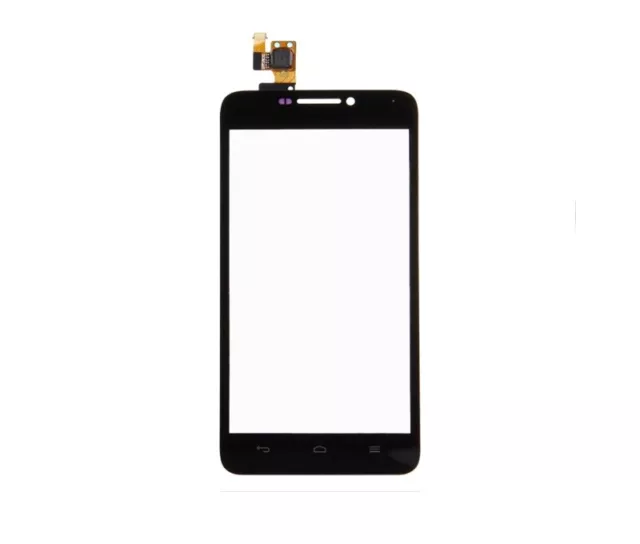 CRISTAL CON DIGITALIZADOR PANTALLA TACTIL PARA HUAWEI ASCEND G630 Negro