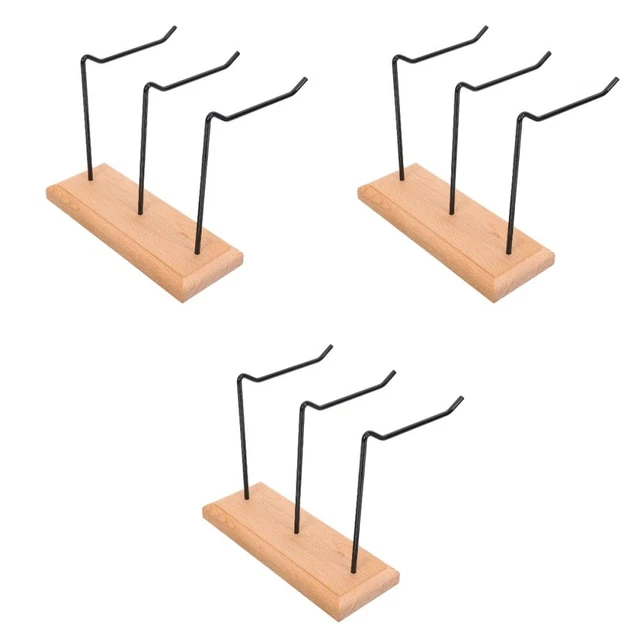 Espositore in legno per 1 coltello o rasoio ⚔️ Negozio Medievale
