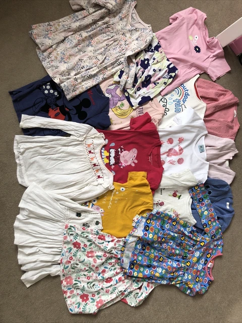 Girls 2-3 years spring summer clothes bundle  including Next and Adidas