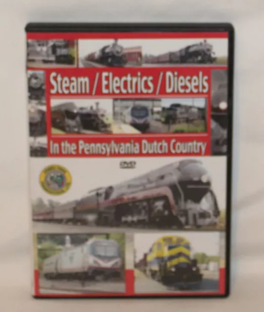 Steam Electrics Diesels In Pennsylvania Dutch Country DVD Trains Green Frog 2021