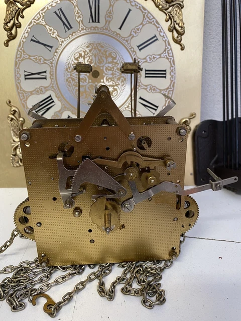 Meccanismo Orologio Pendolo Con Canotto Di Altezza 16 Mm , Lancette