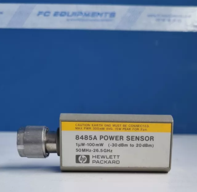 HP Agilent Keysight 8485A Power Sensor 26.5GHz / -30dBm +20dBm