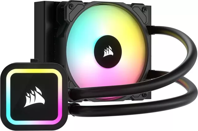 CORSAIR iCUE H60x RGB ELITE 120mm Liquid CPU Cooler LGA 1700, 1200, 115X, AM5 /4