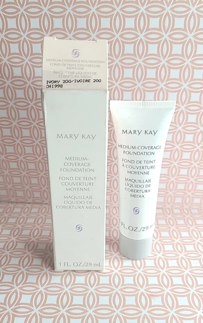 Base de cobertura mediana Mary Kay marfil 200 normal/aceitosa #041998 envío gratuito