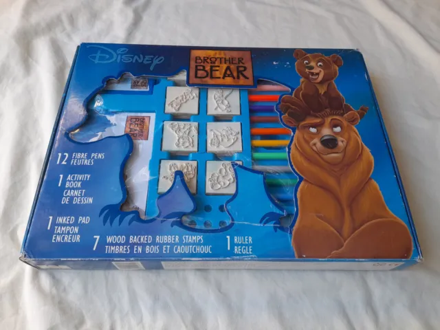 Set Tampons Brother Bear Frere Des Ours Disney Timbres A Imprimer Et Colorier