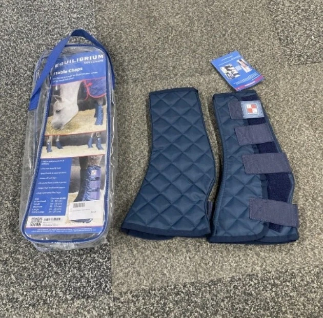 Equilibrium Equi-Chaps STABLE CHAPS Wicking Stable Wraps Boots Medium