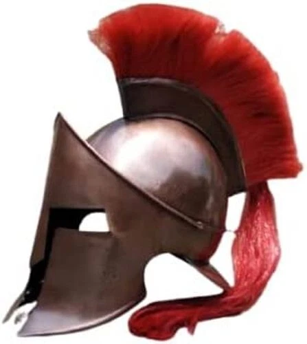 Elmo Re Leonida Spartan 300 - Elmo In Acciaio Indossabile Con Supporto Legno - Foto 8