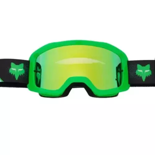 Fox Racing 2024 Youth Main 2 Core Spark Green/Black Atlas Goggle Mx Motocross