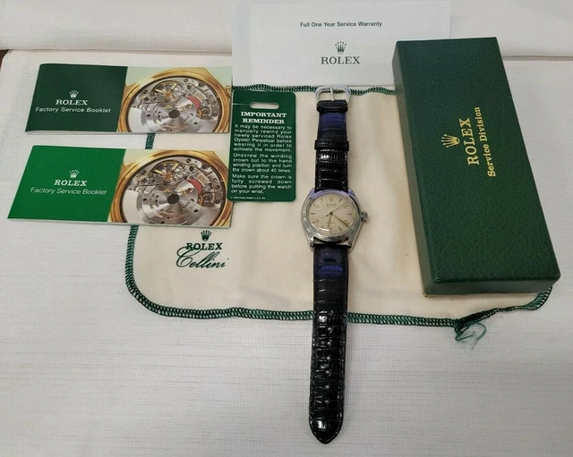 Rolex Oyster Precision Wristwatch Stainless Steel 6022 Mechanical Men's Watch Rolex Oyster Precision Wristwatch Stainless Steel 6022 Mechanical Men's Watch