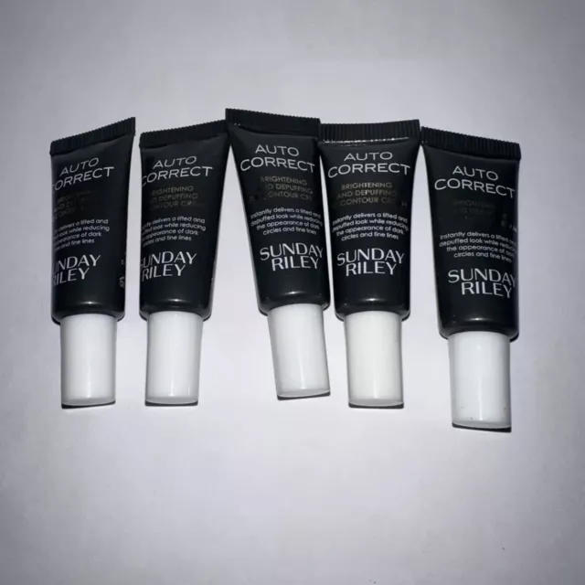 Sunday Riley Auto Correct Eye Contour Cream Mini 3 ml/0.1 oz X5