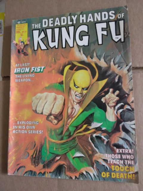 Deadly Hands of Kung Fu 1st app White tiger jack of hearts 19 22 32 13 issuerun+