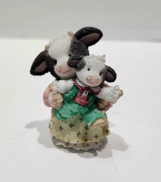 Enesco Mary's Moo Moos "Leapin' for Joy" Vintage 1998  #82MM997