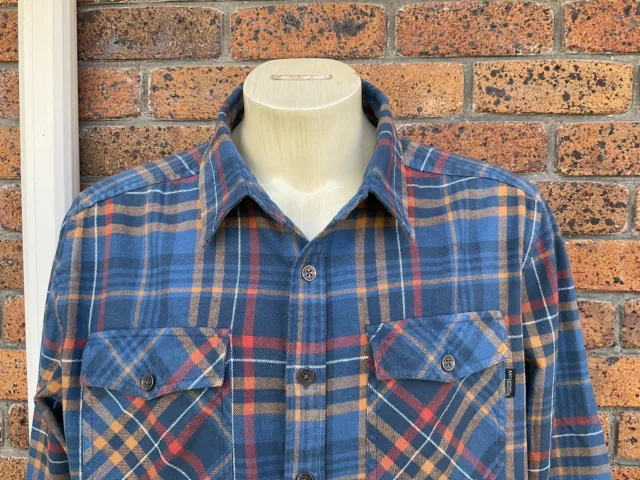 Mountain Designs Mens Flannel Casual Shirt** Sz: XL