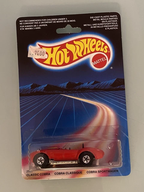 Hot Wheels Classic Cobra 1983 – Real Riders, Malaysia – Occasion