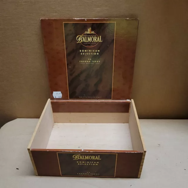 Balmoral Dominican Selection Wood Cigar Box - Dominican Republic