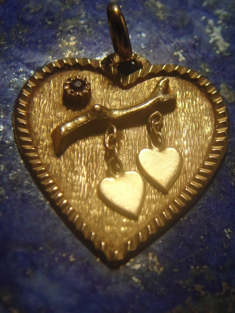 Argent 925 médaillon pendentif coeur porte photo - Un grand marché