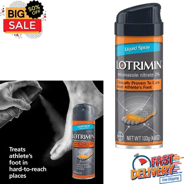 JOCK ITCH ANTIFUNGAL AF Athlete's Foot Liquid Spray, 4.6 Ounce Spray