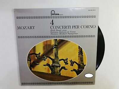 VINILE 33 GIRI LP- Mozart 4 concerti per corno Fontana argento