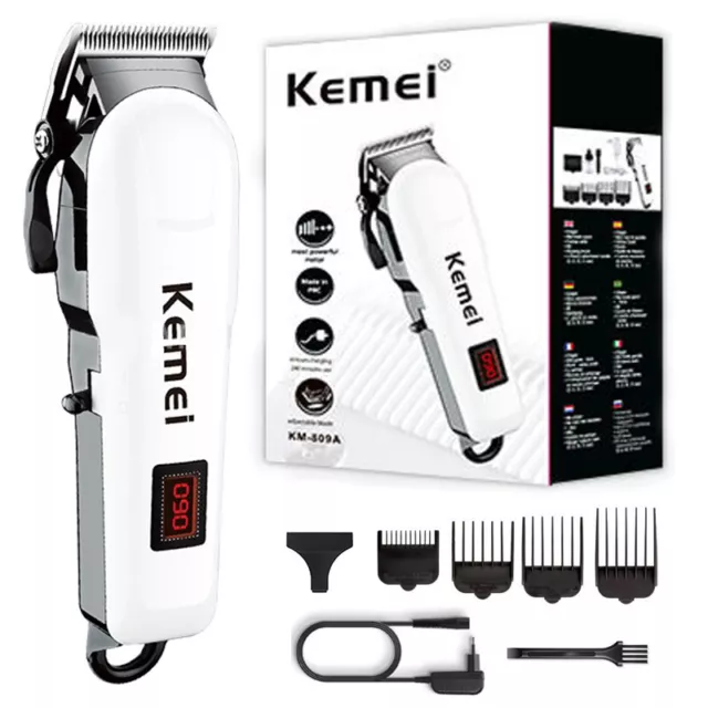 Kemei Haarschneidemaschine Haarschneider Bart Trimmer Rasierer Kopf Haar Clipper