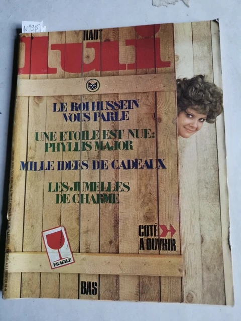 Magazine Wrestling Revue Novembre 1970 - Gorgeous George En Couverture - Vintage Très Bon état