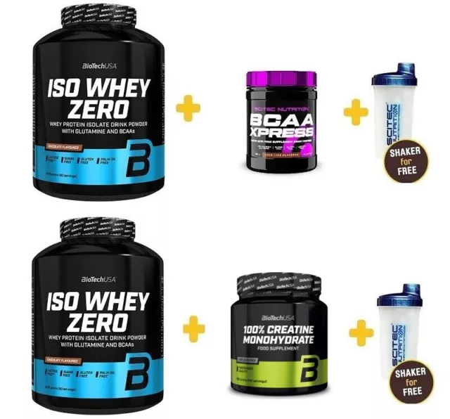 (38,11€/Kg) Biotech USA Iso Whey Zero  laktosefrei 2,27kg + Bonus!