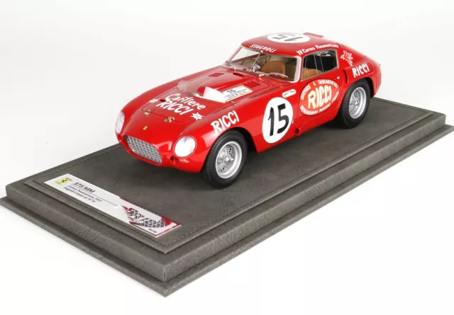 1:18 Bbr Ferrari 375 mm Carrera Panamericana 1953 #15 Stagnoli Cotuzzi BBR1844C