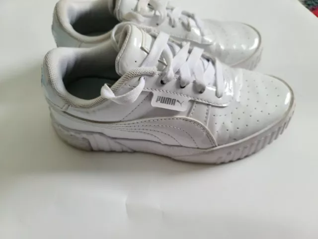 Puma cali patent youth sneaker cheap