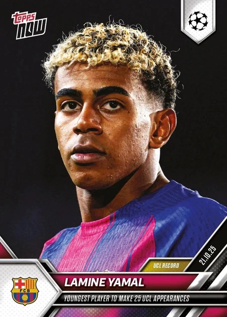 Carte Lamine Yamal 2024 - FC Barcelona - Topps ASSC Macau - N°3 - Near Mint