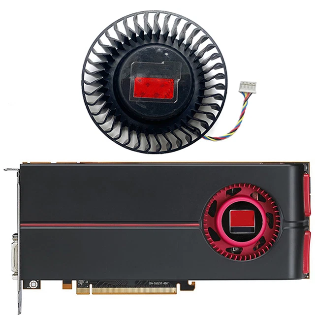 Graphics Cards Turbo Fan for AMD HD6990 6970 6950 6930 6870 6850 7950