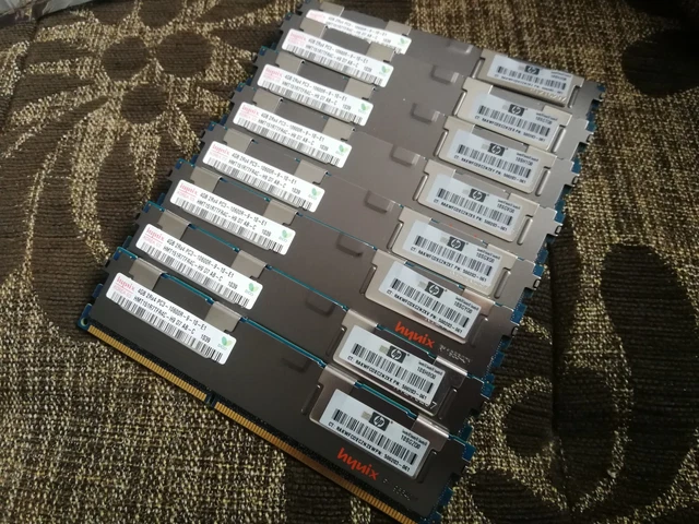 Lotto Di 6 Hynix 8GB 2Rx4 PC3L RAM -10600R (DDR3L 1333 - Foto 6