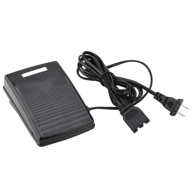 Controlador de pedal de pie máquina de coser Singer para modelos 4411/4423 - enchufe de EE. UU.