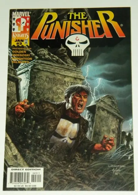 The Punisher  # 3 Marvel Knights Comics 1999 Bernie Wrightson