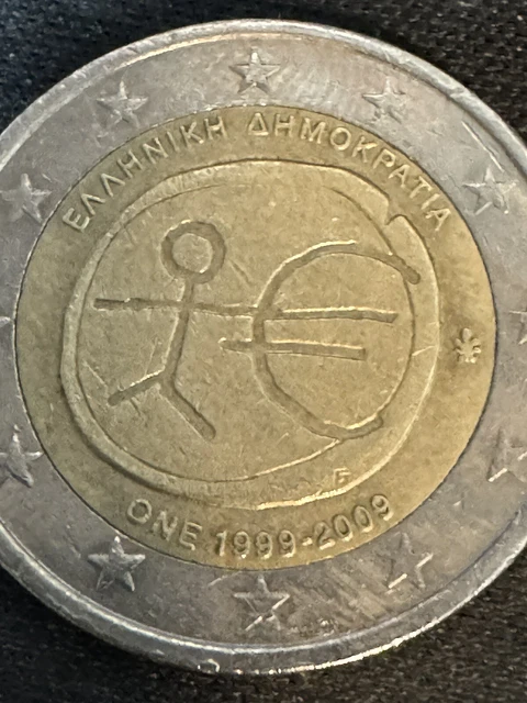 2 Euro Munze Letzebuerg 1999 Bis 2009 Fehlpragung SELTENE 2 EURO münze Strichmännchen Fehlprägung one 1999-2009 EUR 20.