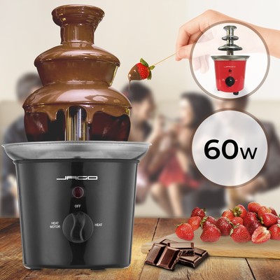 MagiDeal 1pz Singolo Elettrico Fontane di Cioccolata Melting Caldaia Fonduta Pentola Forno Di Riscaldamento 