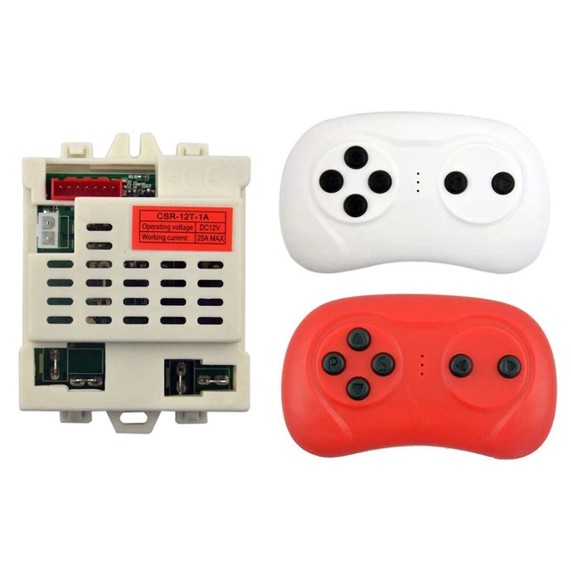 Premium CSR12T2A Steuerbox für Kinder Elektroauto, zuverlässige Funktionalität (CSR-12T-2A Single Full Set Premium CSR12T2A Steuerbox für Kinder Elektroauto, zuverlässige Funktionalität (CSR-12T-2A Single Full Set