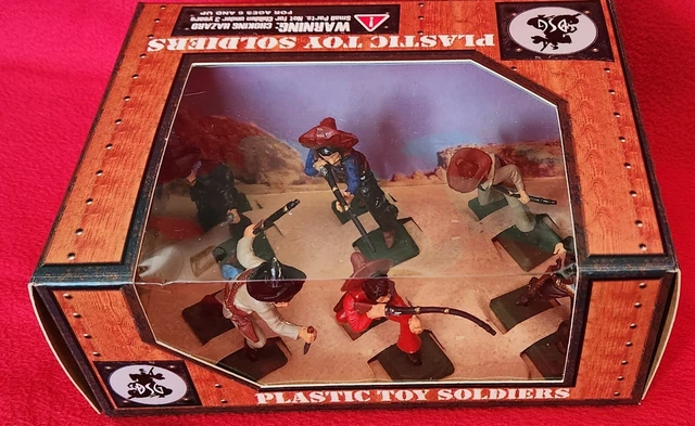 Boxed MEXICANS set American Civil War DSG Argentina Toy Soldiers Britains Boxed MEXICANS set American Civil War DSG Argentina Toy Soldiers Britains
