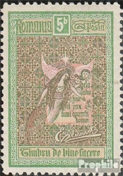 Rumänien 174 mit Falz 1906 Wohlfahrt