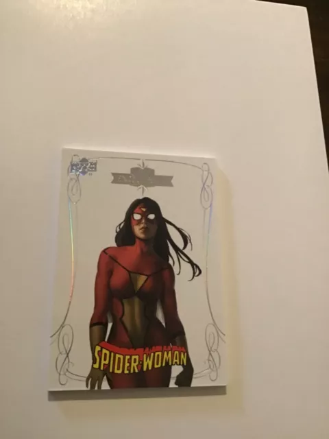 2016 Marvel Gems Exquisite #/199 Spider-Woman     Card 19