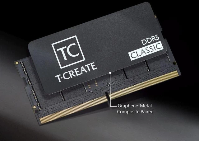 TEAM T-CREATE CLASSIC 32GB DDR5 5600MHz Laptop Memory