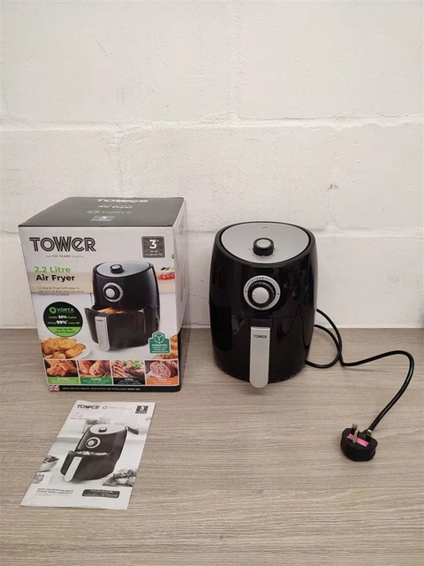 TOWER T17023 AIR Fryer 1000W 2.2L Capacity - Black [ID709454969] £49.99 ...