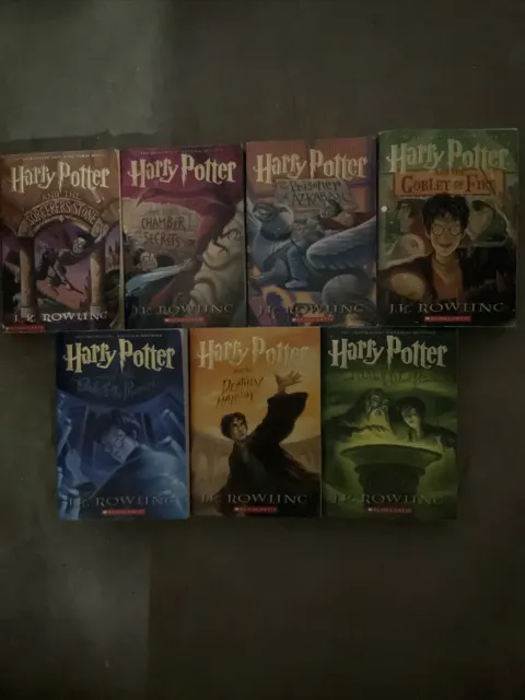 Softcover HARRY POTTER Books J.K. Rowling 1-7 Complete Original Series