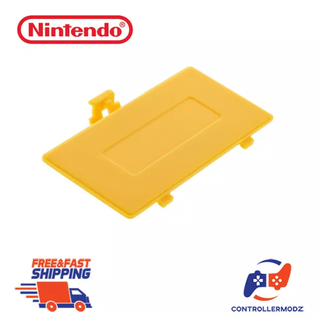 Gameboy Pocket Replacement Battery Cover Case Lid Game Boy Nintendo - Yellow