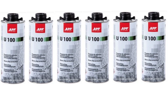 Carton De 12 Antigravillons Blanc U200 - Pour Auto Et Carrosserie - Marque APP